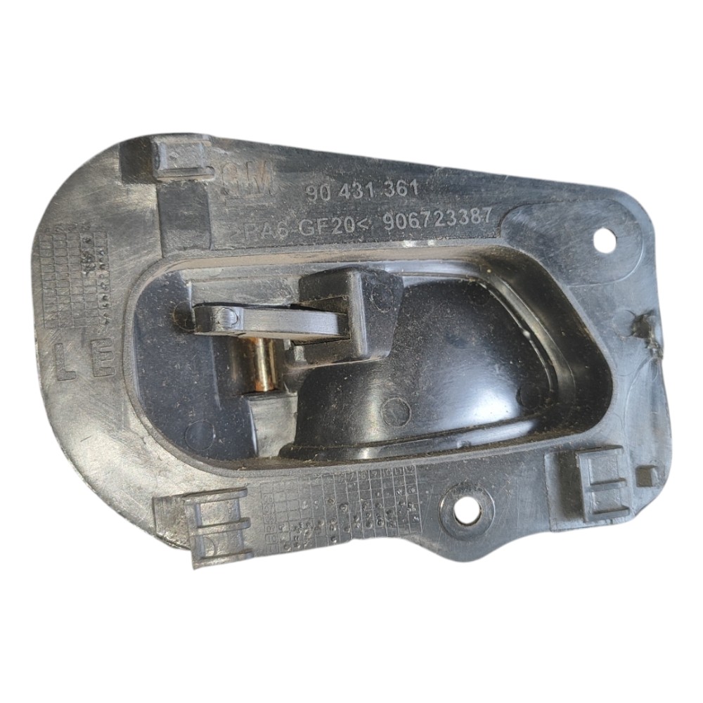 Maçaneta Interna Dianteira Esquerda Corsa Classic 1995 2010 Preto Dianteira 4