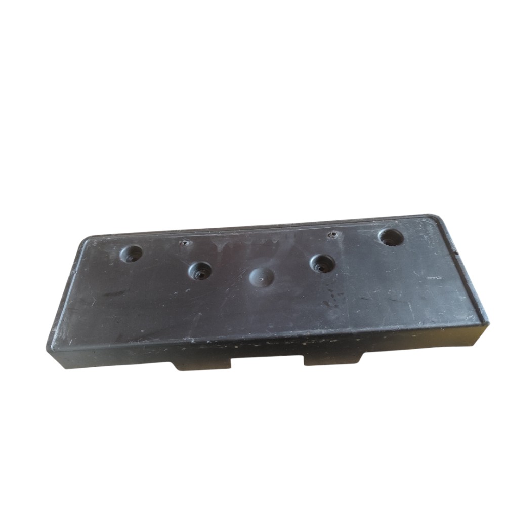 Suporte Placa Jeep Renegade 2015 2020 2022 2025  Preto