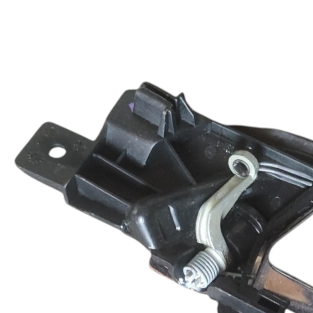Maçaneta Interna Traseira Vw Polo 2009 2011 2013 2014 Prata Traseira 2