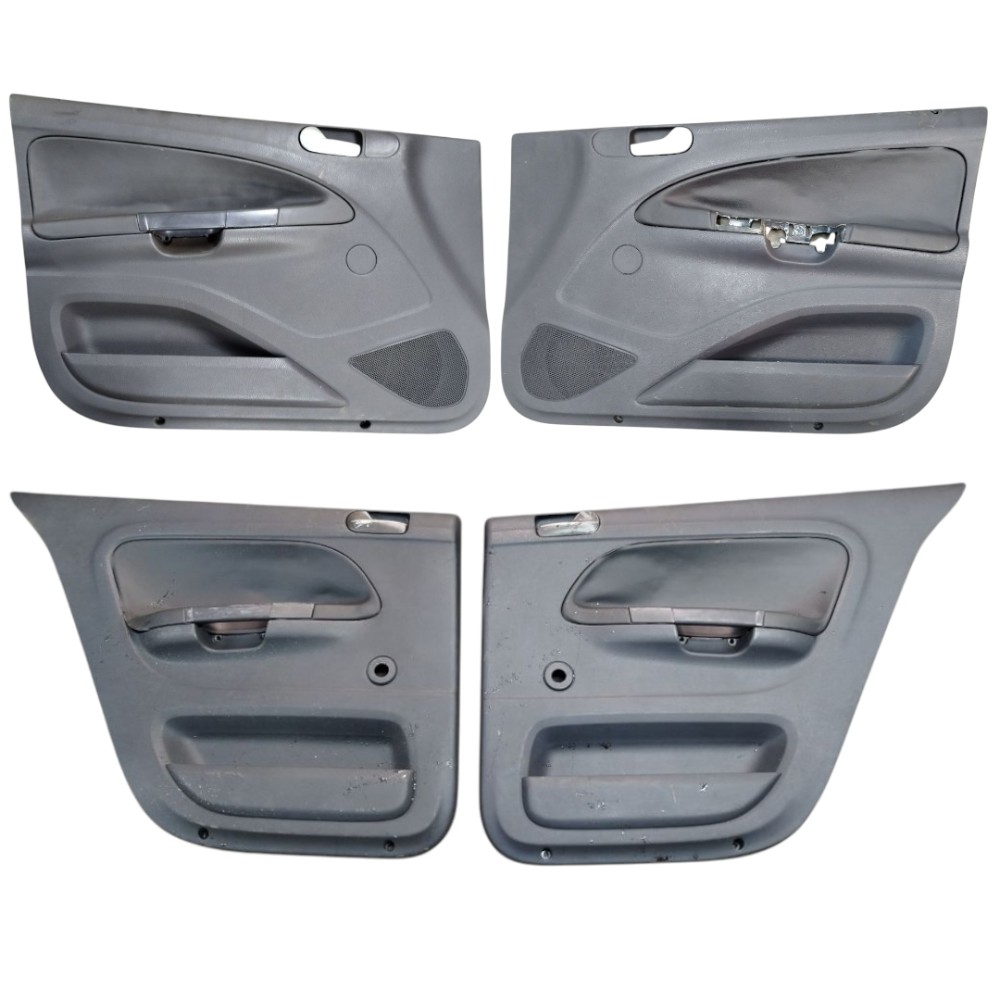 Jogo Forros De Porta Vw Voyage Gol G5 G6 2008 2009 2019 Cinza