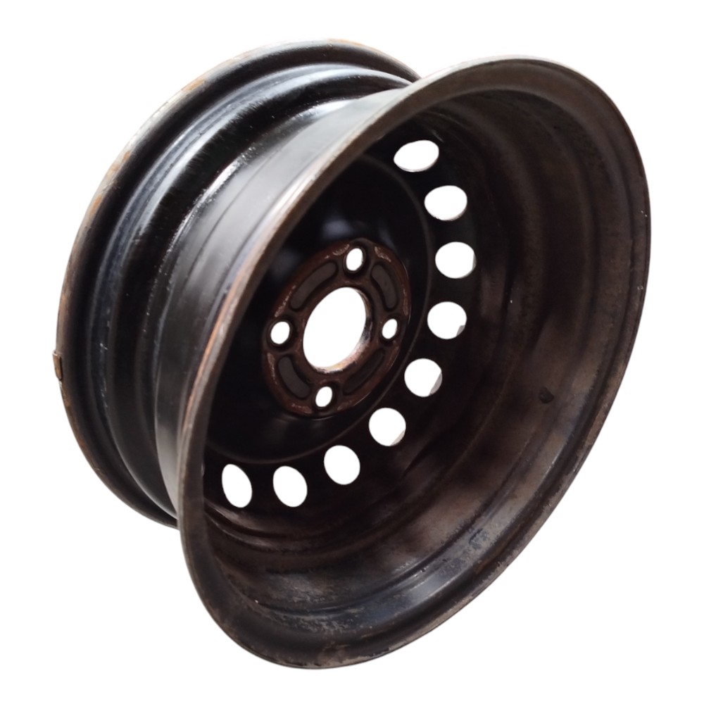 Roda De Ferro Aro 14 Ford Ka 2015 2016 2017 2019 Original  Preto 4