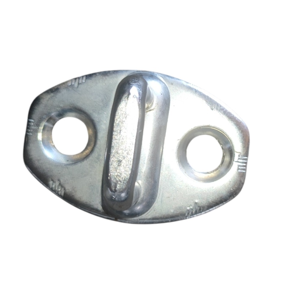 Batente Porta Fechadura Traseira Esquerda Vw Passat 98 2005 Prata 2