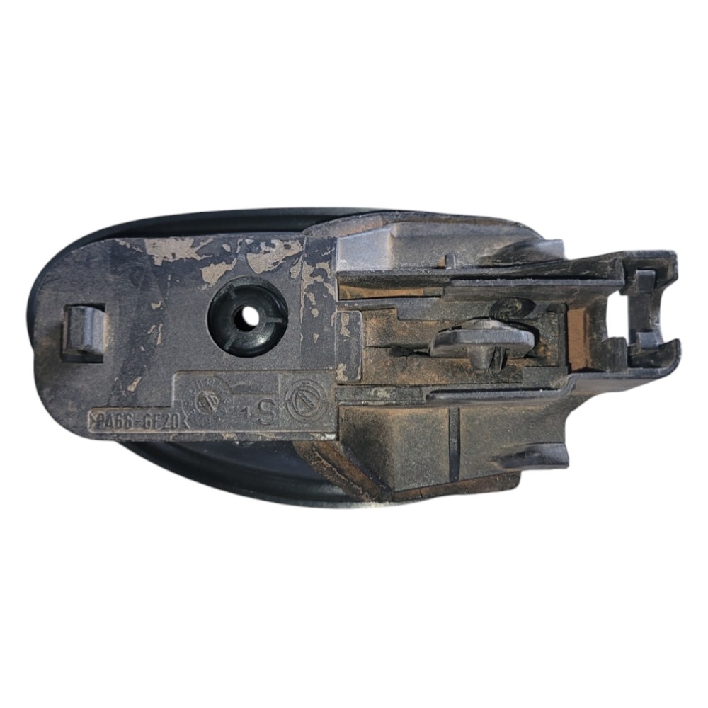 Maçaneta Interna Esquerda Fiat Palio Siena Weekend 1997 2003 Preto Dianteira/traseira 3