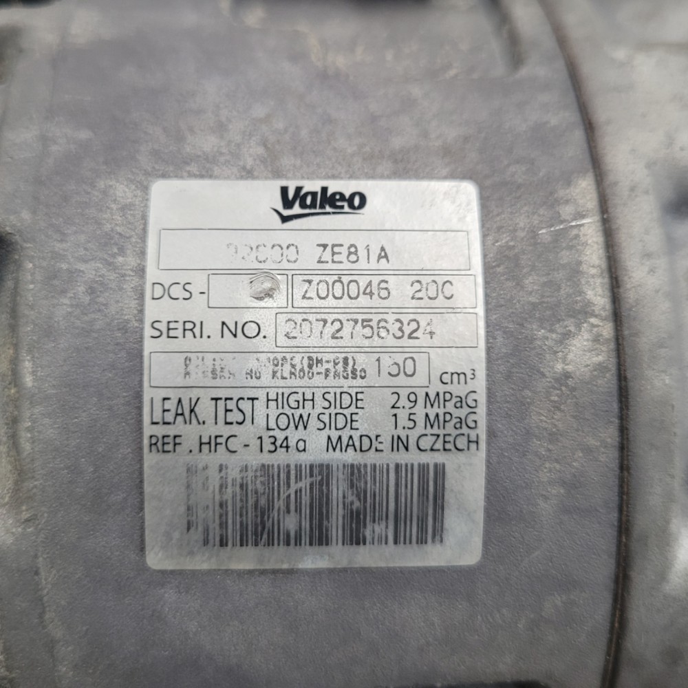 Compressor Ar Condicionado Nissan Sentra 2.0 2008 2009 2012 8