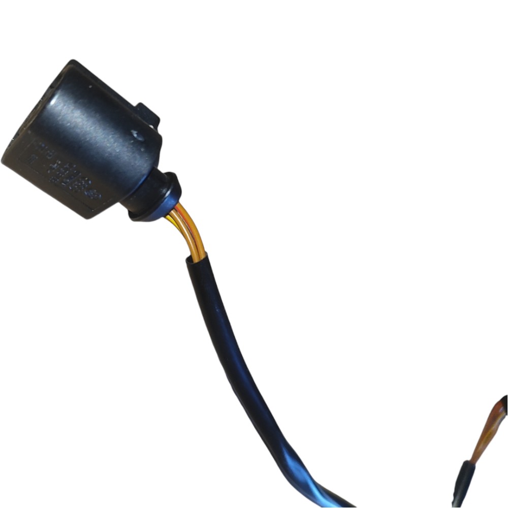 Chicote Plug 3 Vias Sensor Fase Vw Gol Polo Golf Passat Preto 3