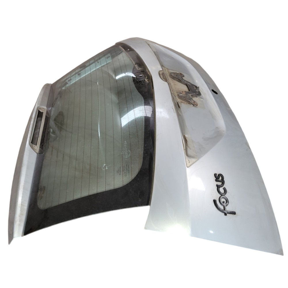 Tampa Traseira Ford Focus Hatch 2001 2002 2003 2004 2008 Prata 4