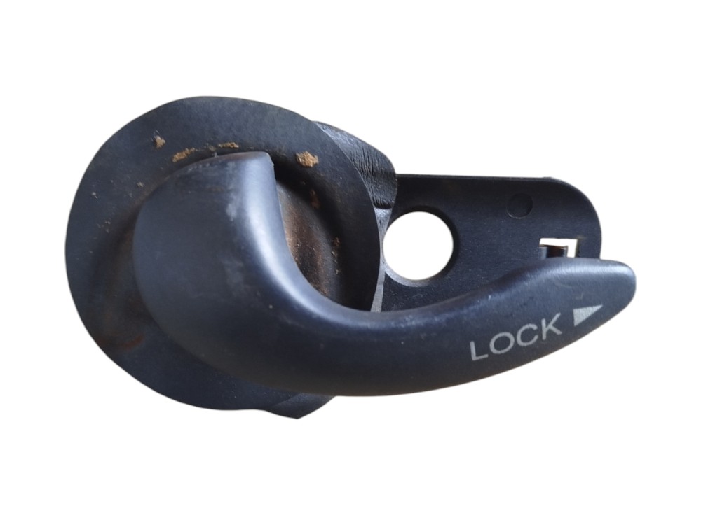 Maçaneta Interna Esquerda Palio Strada Siena 1996 2007  Preto Traseira 2