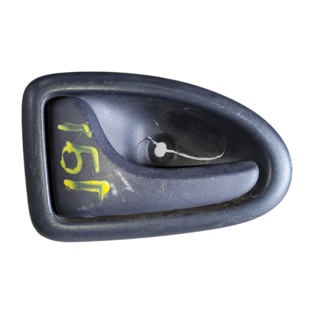 Maçaneta Interna Traseira Esquerda Renault Clio 2002 2014 Preto Traseira 1