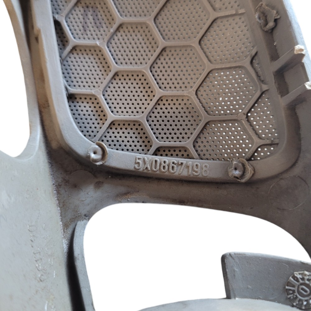 Moldura Maçaneta Porta Dianteira Direita Vw Gol Parati G3 Cinza Dianteira 4