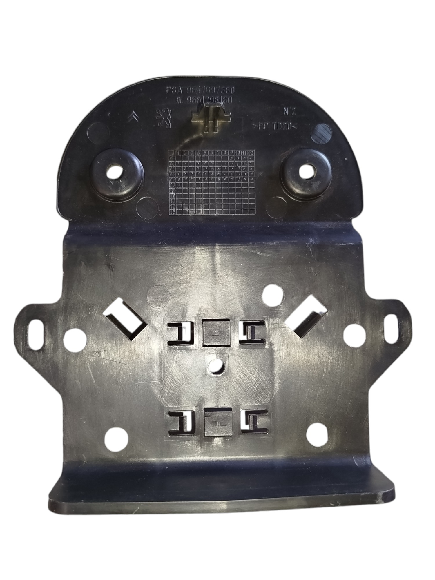 Moldura Compartimento Traseiro 307 C4 9647697380 Original 2