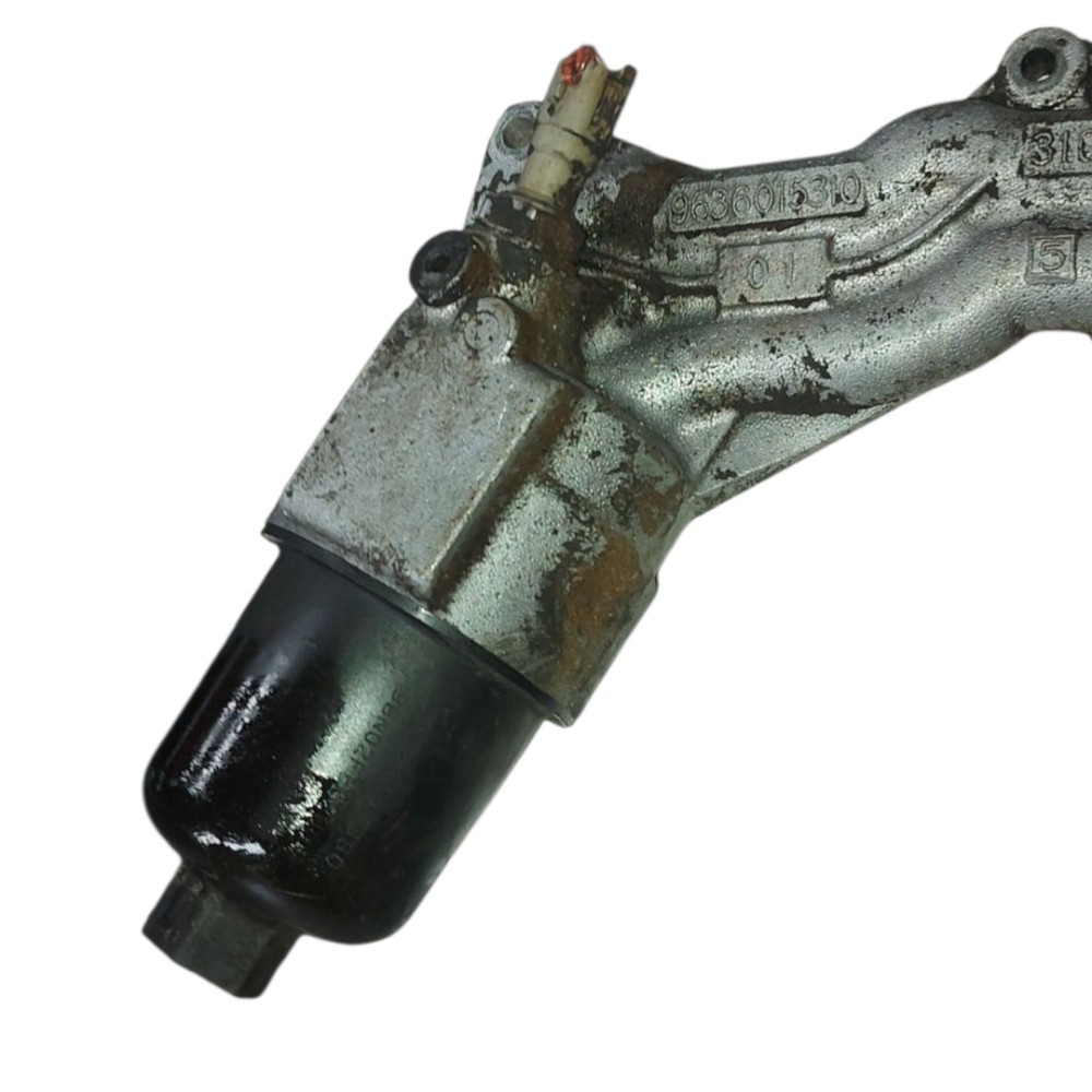 Suporte Filtro Óleo Peugeot 307 206 Citroen C3 1.6 2005 2012 Prata 4