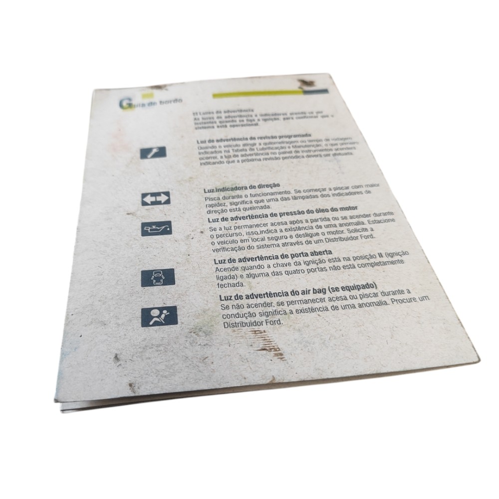 Manual Livro Guia De Bordo Ford Fiesta 2007 2008 2009 2013 3