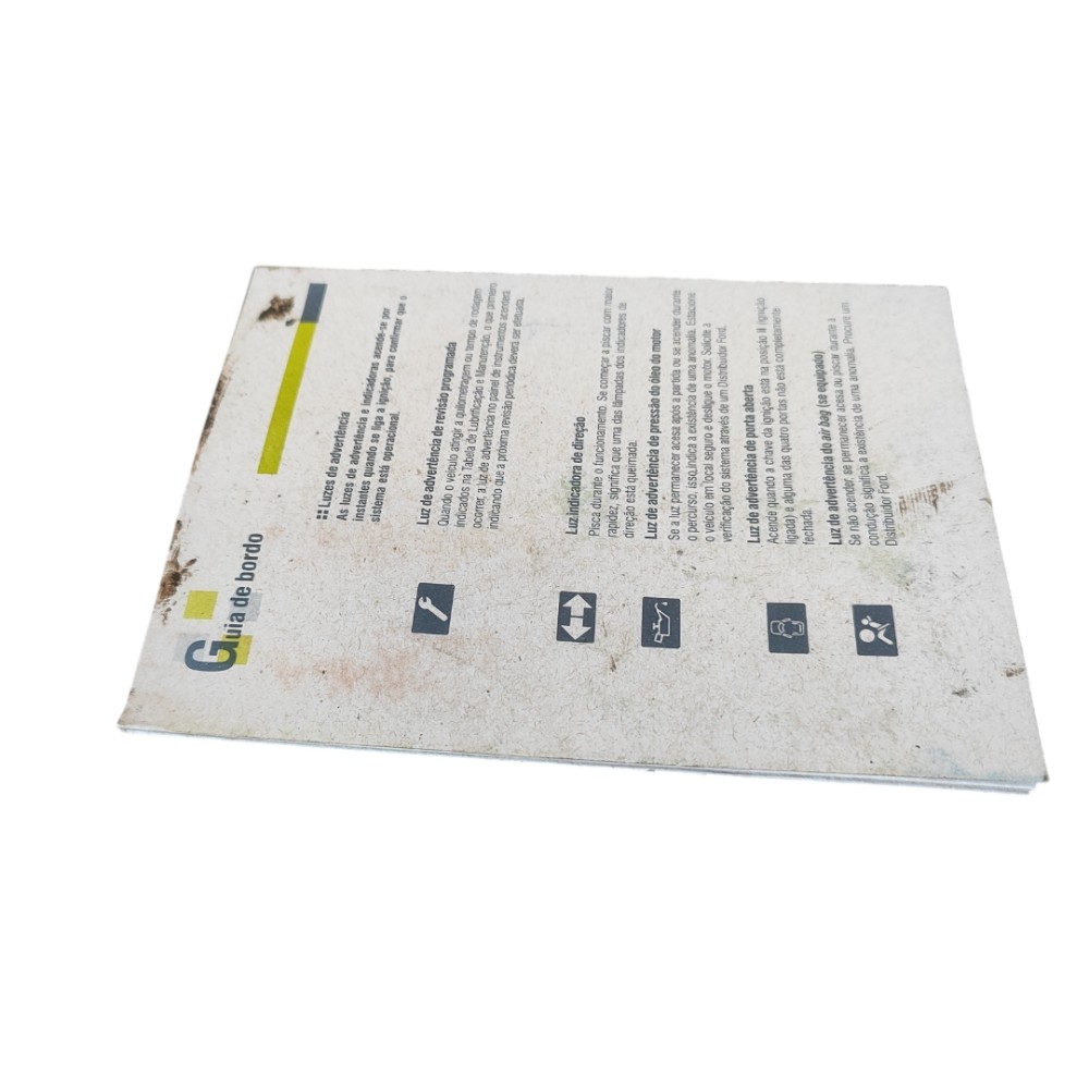 Manual Livro Guia De Bordo Ford Fiesta 2007 2008 2009 2013 2