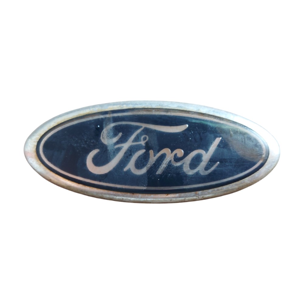 Emblema Régua Tampa Traseira Ford Ka Hatch Sedan 2008 A 2013 Azul 5