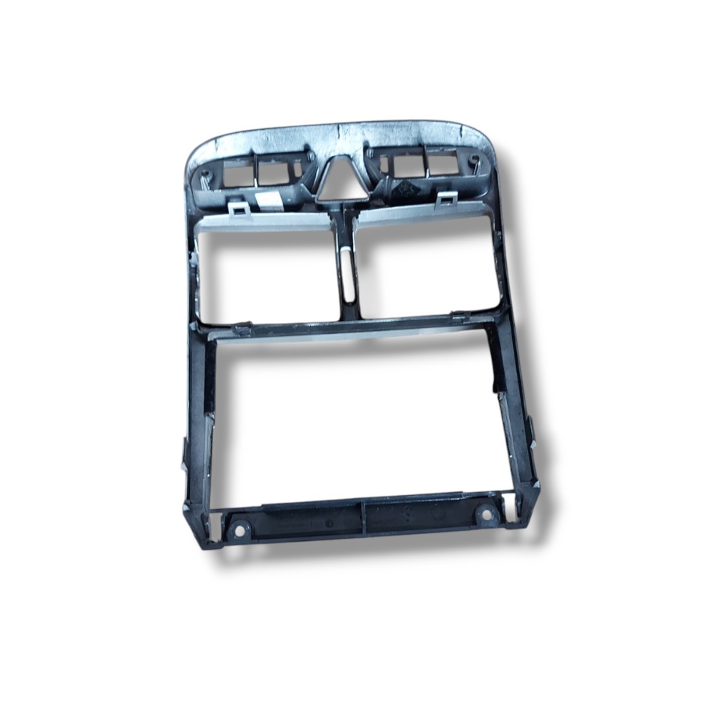 Moldura Painel Central Peugeot 307 2002 2003 2006 2010 2012  Cinza 8