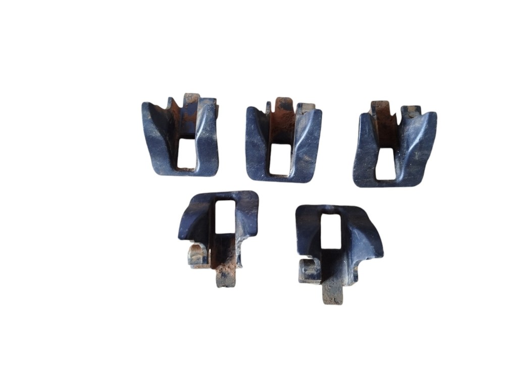 Jogo Suporte Banco Traseiro Peugeot 307 Sw 2007 2010 2013  Preto 3