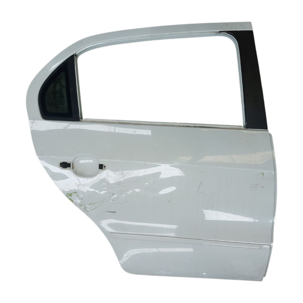 Porta Traseira Direita Gol Voyage G5 G6 Original Recuperada Traseira Direito Branco