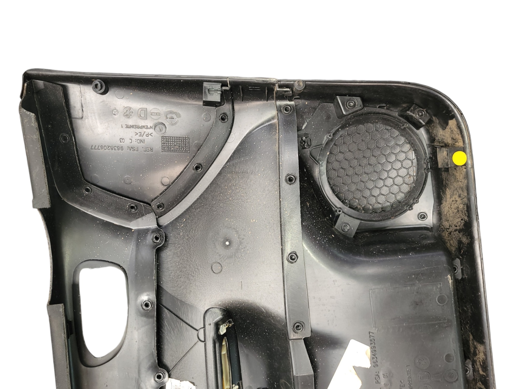 Jogo Forro De Porta Peugeot 307 Sw 2008 2009 2010 2011 2013 Preto 5