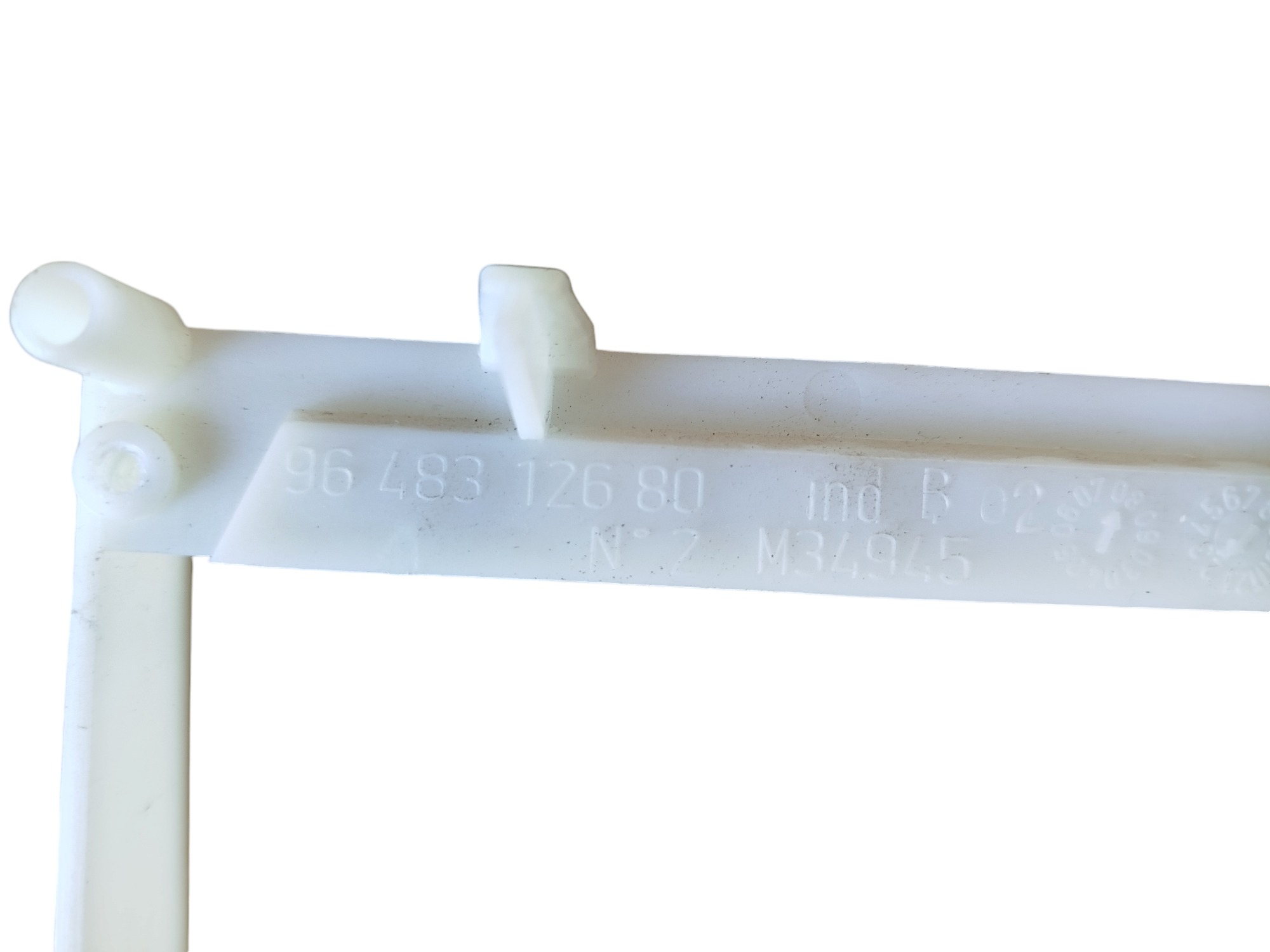 Suporte Comando Controle Ar 307 2006 2007 2008 2010 2012 Branco 5