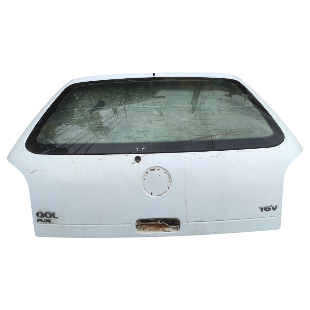 Tampa Traseira Vw Gol Bola G2 1995 1997 1998 1999 2001 2002 Branco
