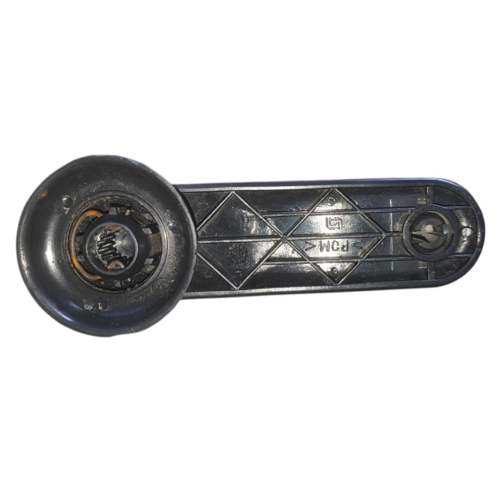 Manivela Vidro C/ Moldura Fiat Palio 2004 2005 2006 2012 Preto 5