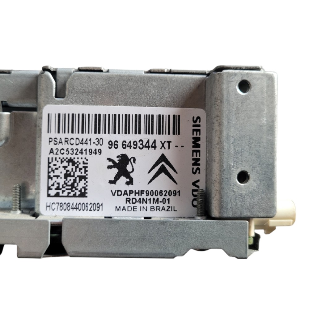 Rádio Mp3 Cd Peugeot 307 Citroen C4 2006 2007 2012 96649344 5