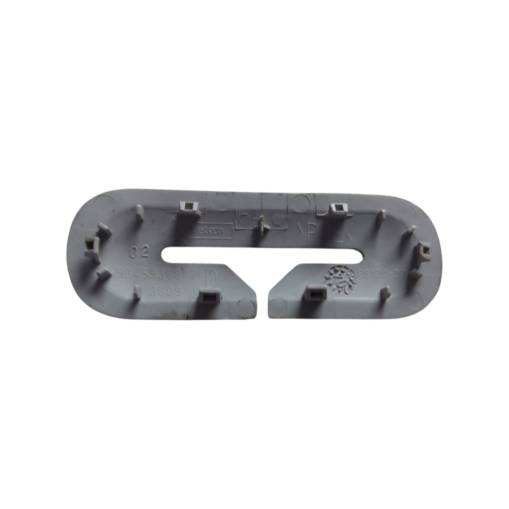 Moldura Suporte Cinto Segurança Citroen C3 2003 2004 2012 Cinza 5
