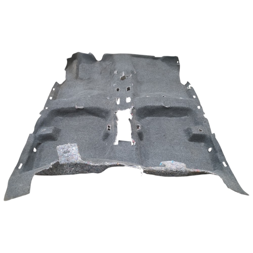 Carpete Moldado Assoalho Nissan March 2011 2012 2013 2019 Preto 2