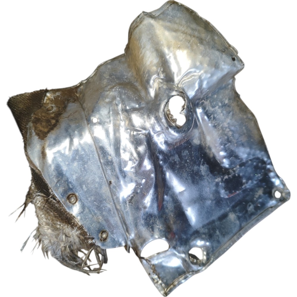 Defletor Calor Coxim Motor Audi A4 Vw Passat Alemão 1996/05 Prata 8