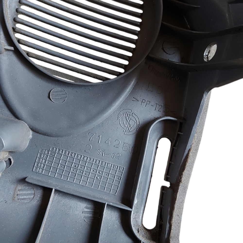 Suporte Tampão Bagagito Direito Palio 1996 1998 2000 2002 Cinza 7