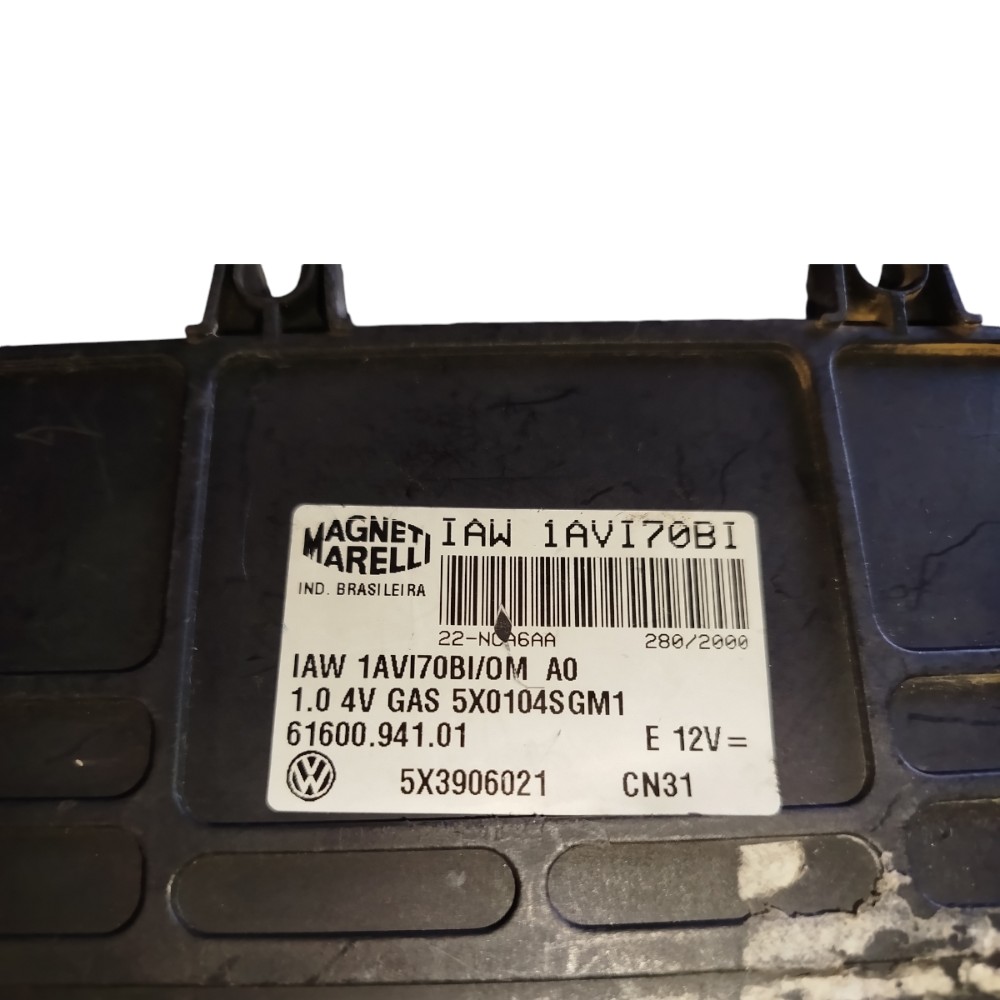 Módulo Injeção Vw Gol Parati Saveiro G3 1.0 5×3906021 4