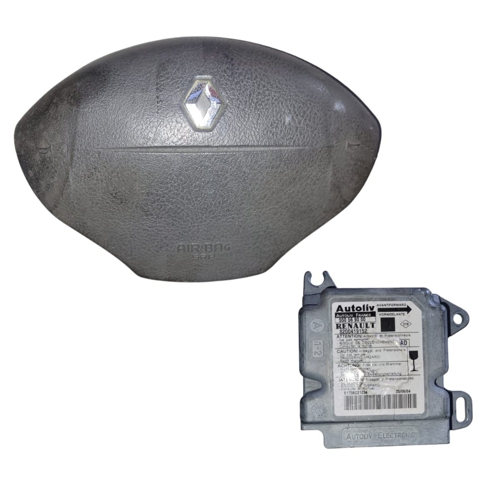 Kit Airbag Renault Scenic 2003 2004 2005 2006 2007 2008 1