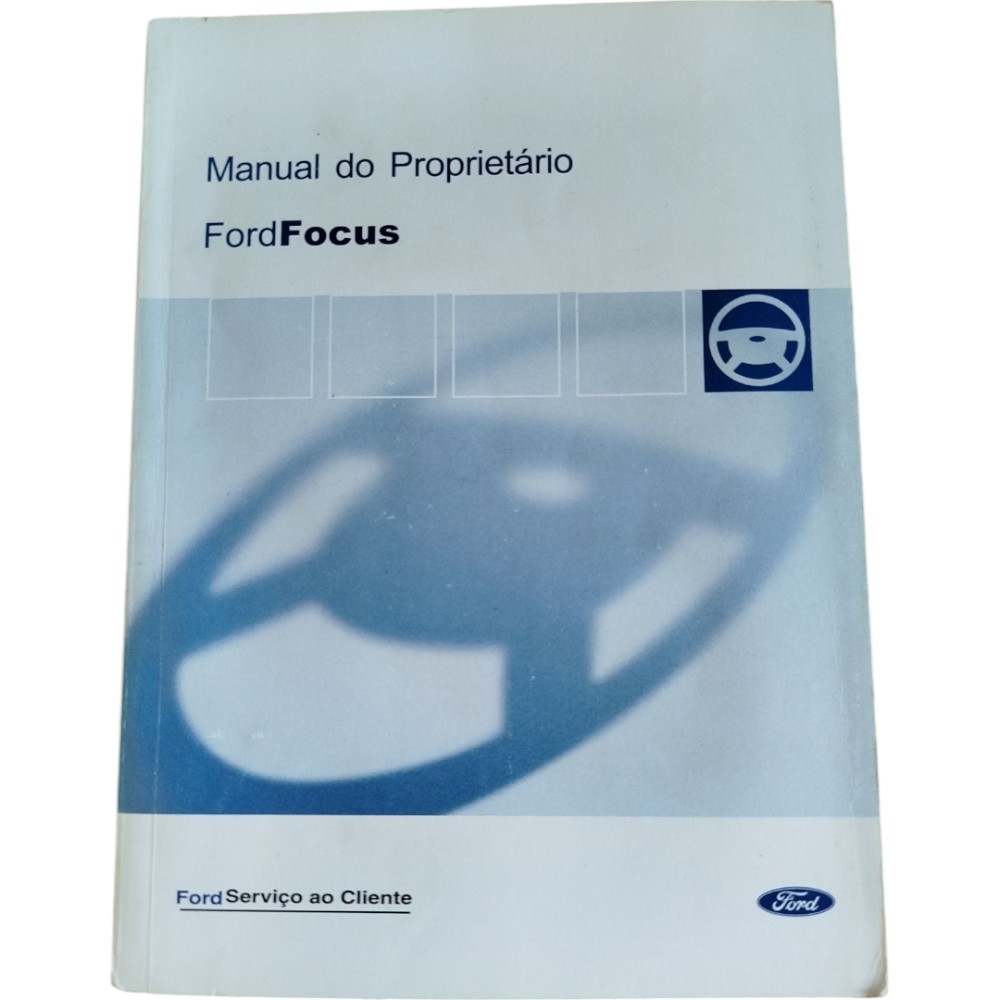 Manual Do Proprietário Ford Focus 2001 A 2007 Original