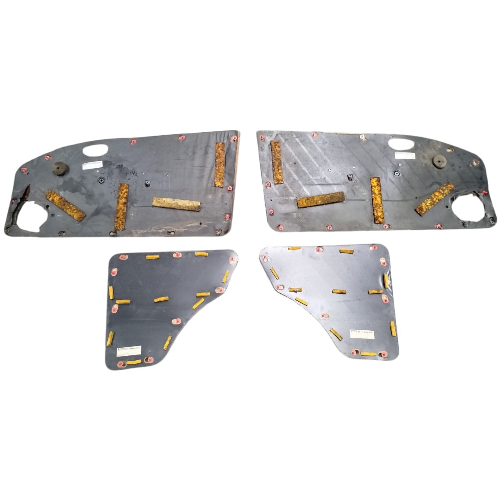 Jogo Forros De Porta Fiat Palio 2p 1996 1997 1998 1999 2000 Azul 7