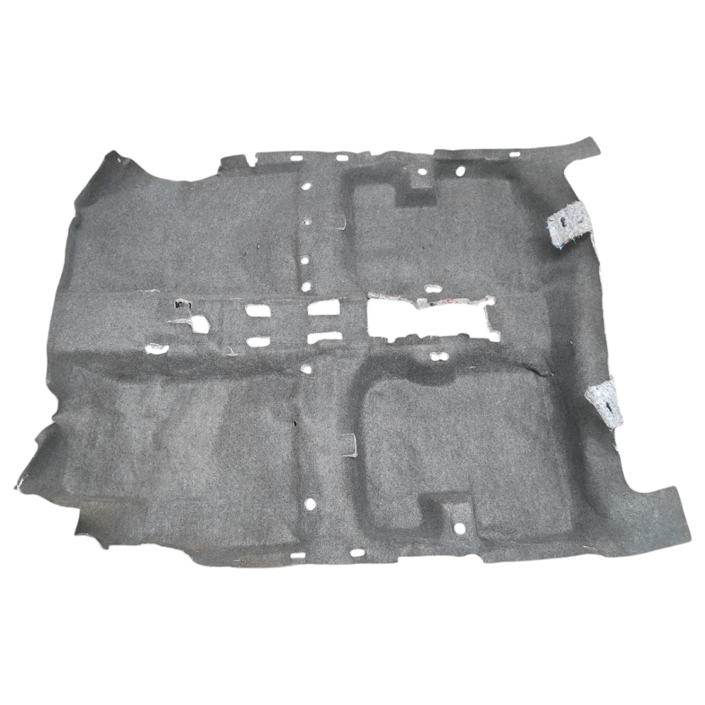 Carpete Moldado Assoalho Nissan March 2011 2012 2013 2019 Preto 3