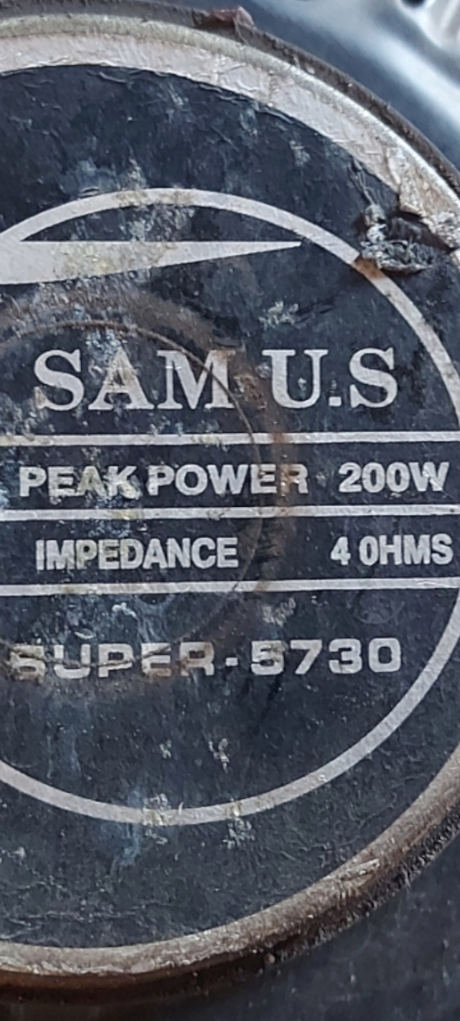 Auto Falante Quadraxial Samus Super-5730 200w 4 0hms Sam U.s Preto 4