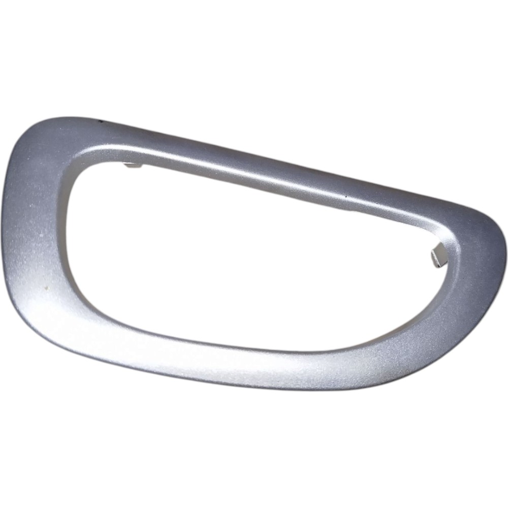 Moldura Maçaneta Interna Diant Direita Peugeot 307 2006 2012 Prata Dianteira