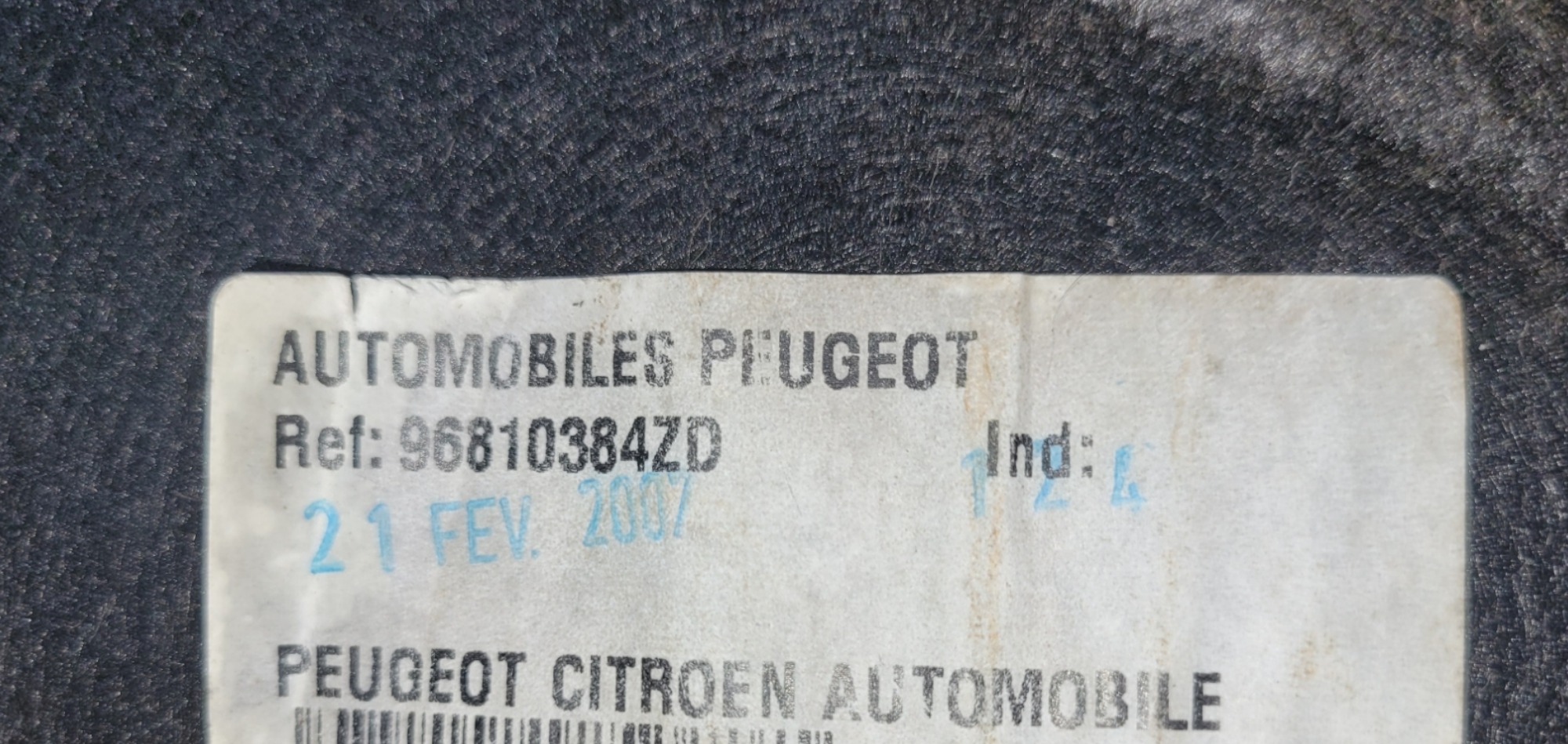 Forro Lateral Direito Porta Malas Peugeot 307 Sw 2007 2013 Preto 4