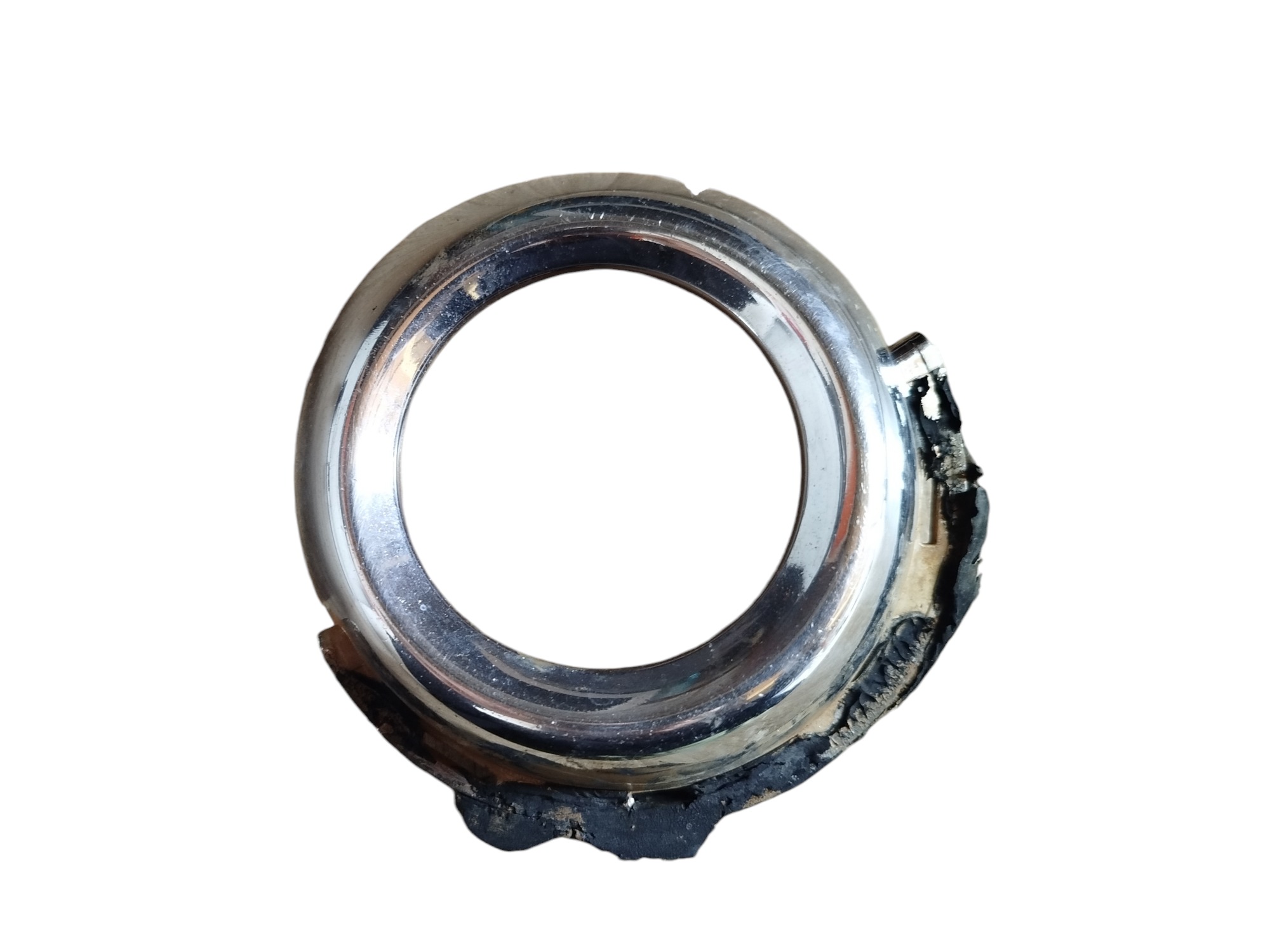 Moldura Cromada Farol Milha Esquerdo Peugeot 307 2007 A 2012