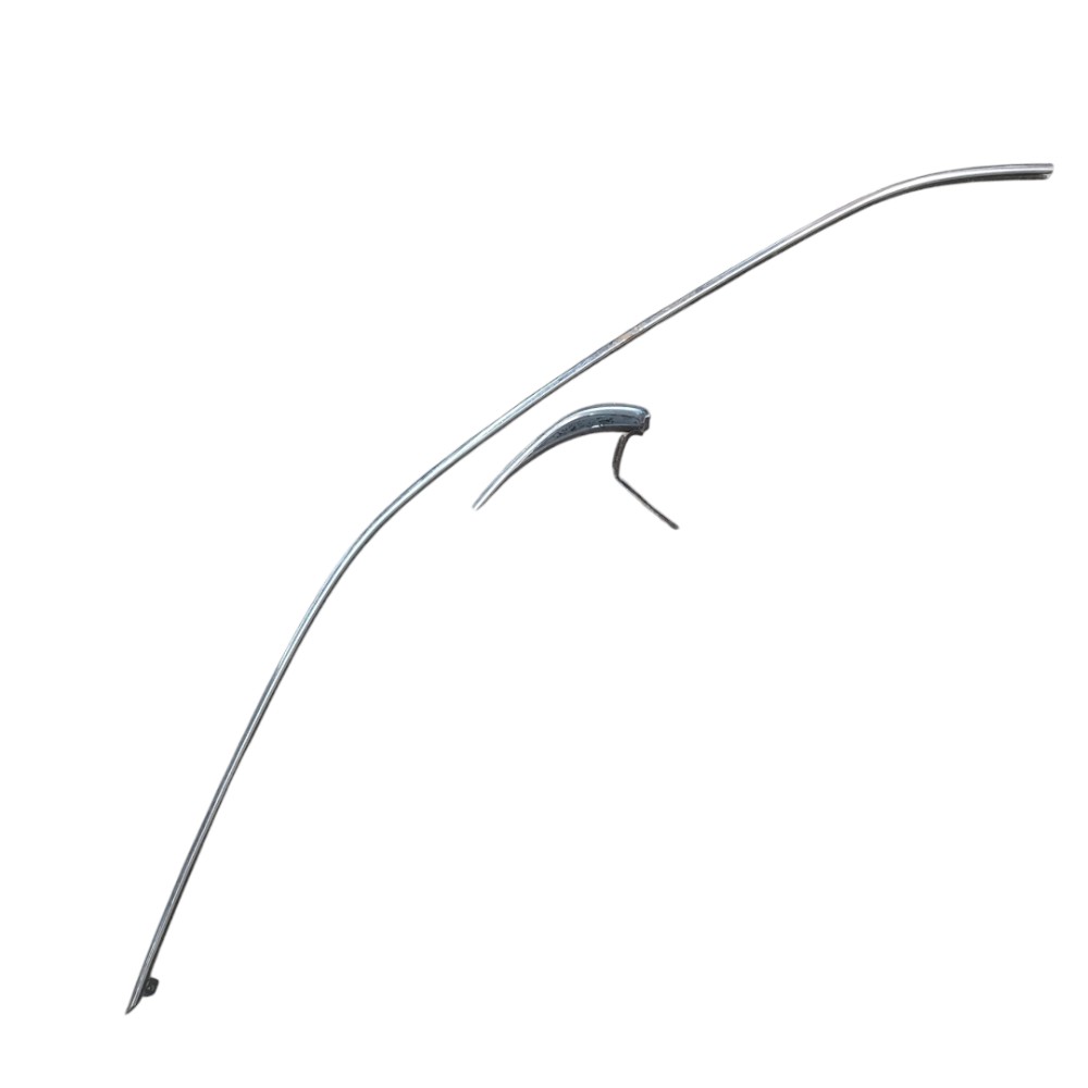 Moldura Friso Lateral Honda Civic 1996 1999 2000  Prata