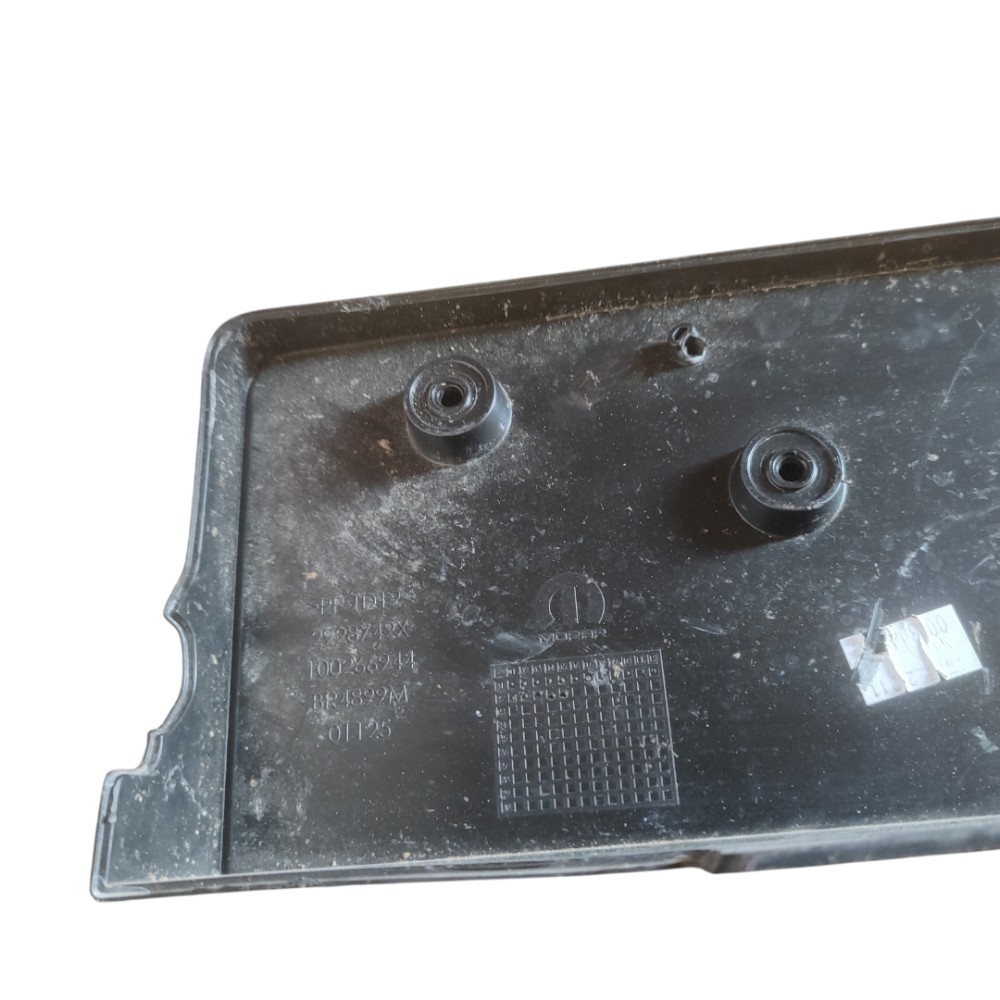 Suporte Placa Jeep Renegade 2015 2020 2022 2025  Preto 5