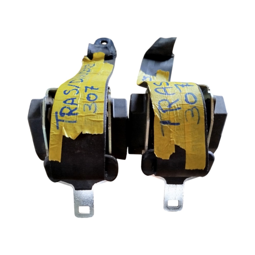 Par Cinto Segurança Traseiro Peugeot 307 2007 2009 2011 2012