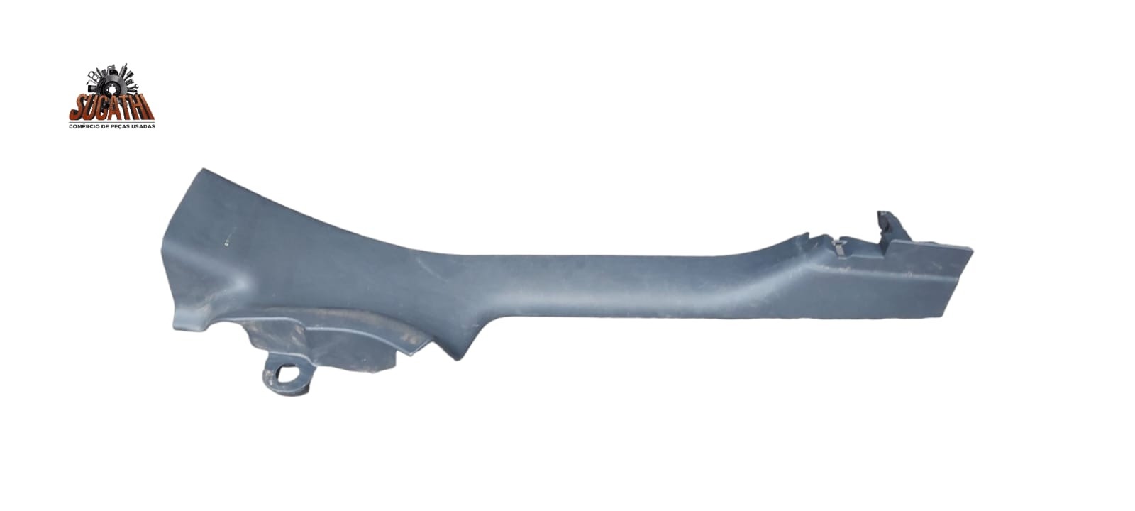 Acabamento Soleira Traseiro Esquerdo Megane 2007 2010 2012 Cinza-escuro 2
