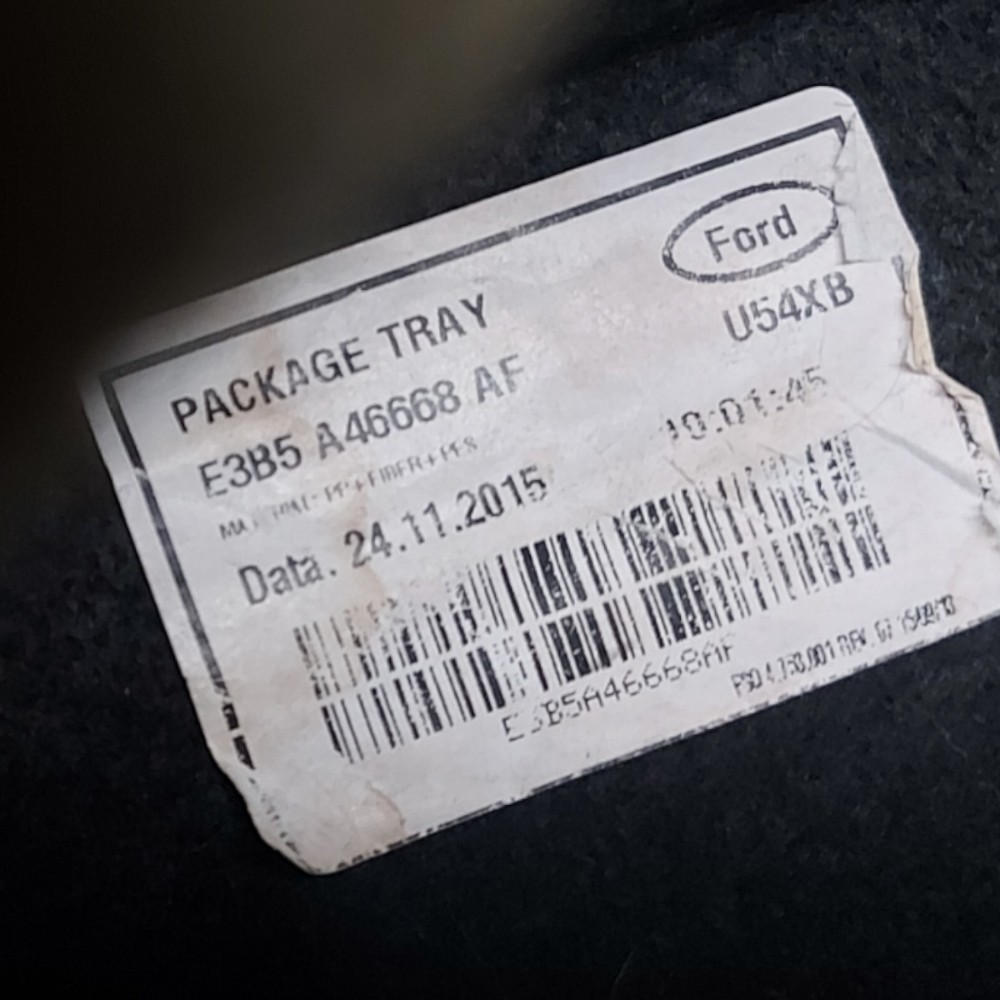 Tempão Bagagito Ford Ka Hatch 2014 2015 2017 2019 2021 Preto 5