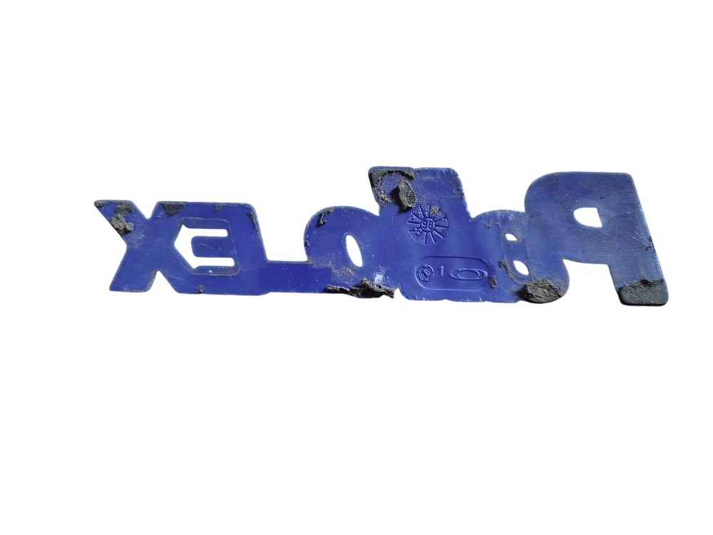 Emblema Traseiro Porta Malas Fiat Palio Ex 1996 2000 2002 Azul 4