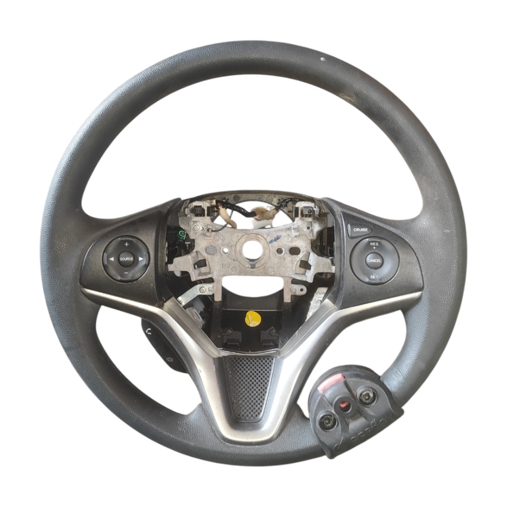 Volante Direção Comando Som Honda City Fit Wrv Hrv 2014 2021