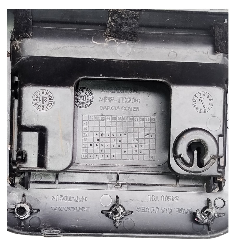 Tampao Top Tether Traseiro Porta Malas Honda City 2015 2021 2