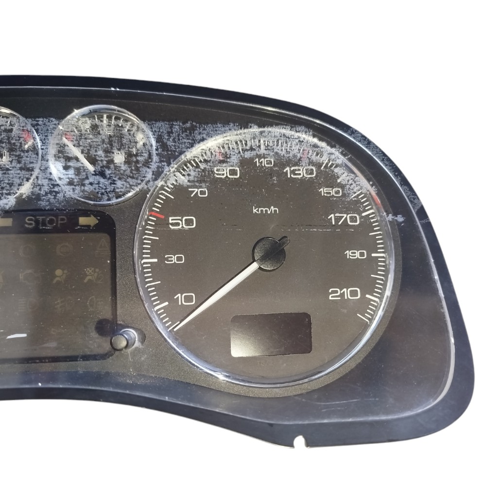 Painel Instrumento Peugeot 307 2.0 216518703 Original Preto 3
