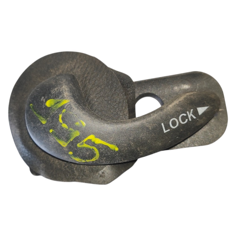 Maçaneta Interna Esquerda Fiat Palio Siena Weekend 1997 2003 Preto Dianteira/traseira 3