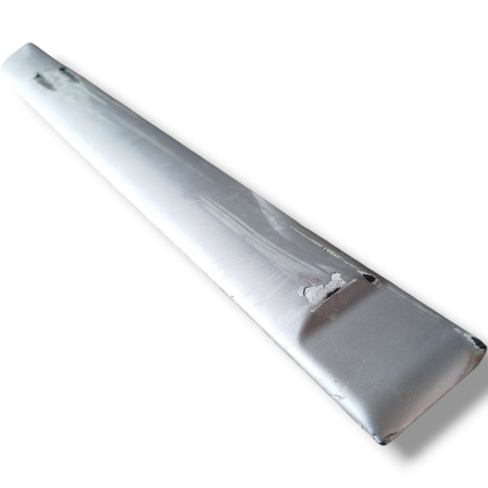 Friso Porta Traseira Direita Focus 2001 2005 2009 C Detalhe Prata 4